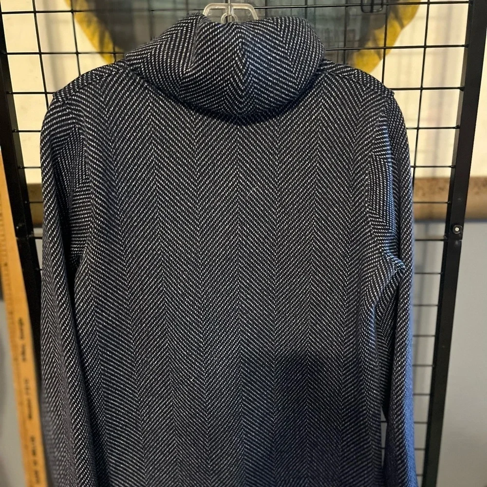 J. Crew Navy Cowl Neck Sweater